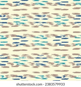 Seamless abstract pattern in doodle style with the image of colorful strokes. 