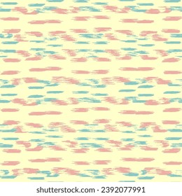 Seamless abstract pattern in doodle style with the image of colorful strokes. 