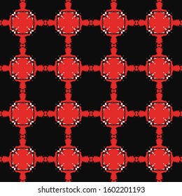 Seamless abstract pattern. Duplicate the grunge background. Texture for wrapping paper, fabric, backdrop