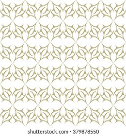 Seamless abstract pattern. Elegant ornate texture in victorian style. Vector illustration. Can be used for wallpaper, textiles, wrapping paper, page fill, design, web page, background.
