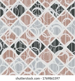 Patrón abstracto sin inconvenientes. Se puede utilizar un patrón sin fin para baldosas cerámicas, papel pintado, linóleo, página web 