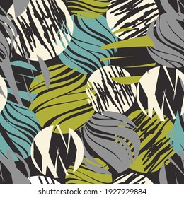 Seamless abstract pattern. Endless pattern can be used for ceramic tile, wallpaper, linoleum, web page 