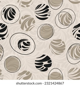 Seamless abstract pattern. Endless pattern can be used for ceramic tile, wallpaper, linoleum, web page background 