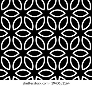 Seamless abstract pattern. Endless ornament. Vector illustration. 