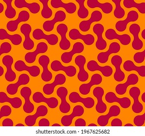 Seamless abstract pattern. Endless ornament. Vector illustration. Cutting stencil.