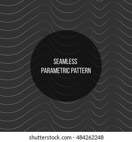 Seamless abstract pattern. Endless striped pattern. Background