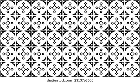 Seamless abstract pattern Ethnic background with ornamental decorative elements for fabric, background, surface design, packaging Vector illustration