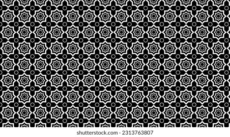 Seamless abstract pattern Ethnic background with ornamental decorative elements for fabric, background, surface design, packaging Vector illustration