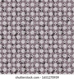 Seamless abstract pattern in ethnic style. Print for paper and textiles. Vector illustration.