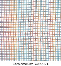 Seamless abstract pattern fabric. The pattern in the grid cell.