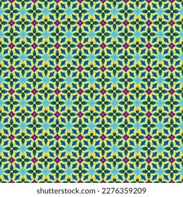 Seamless abstract pattern for fabric, wall art and craft 