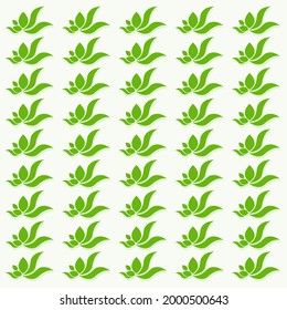 Seamless abstract pattern of falling leaves. Simple leaf background. Templates for wallpapers, site backgrounds.