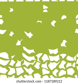 seamless abstract pattern with falling peaces