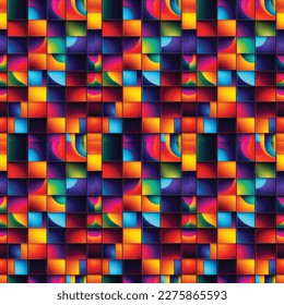 Seamless abstract pattern for fashion, wall art and craft 