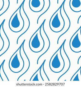A seamless abstract pattern featuring elegant wavy lines that create a fluid and dynamic motion effect. The minimalist and modern design is perfect for backgrounds