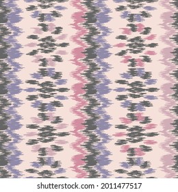 Seamless abstract pattern with floral ornament
