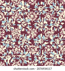 Patrón abstracto sin inconvenientes con adorno floral
