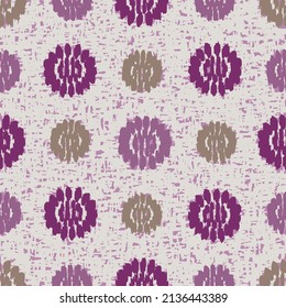 Seamless abstract pattern with floral ornament
