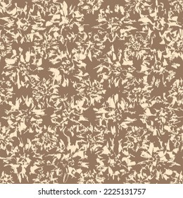 Seamless abstract pattern with floral ornament
