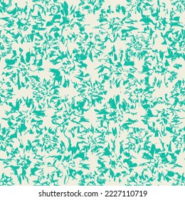 Seamless abstract pattern with floral ornament
