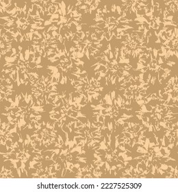 Seamless abstract pattern with floral ornament
