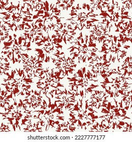Patrón abstracto sin inconvenientes con adorno floral
