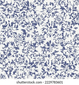 Seamless abstract pattern with floral ornament
