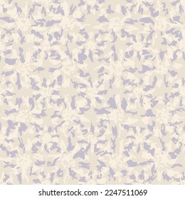 Seamless abstract pattern with floral ornament
