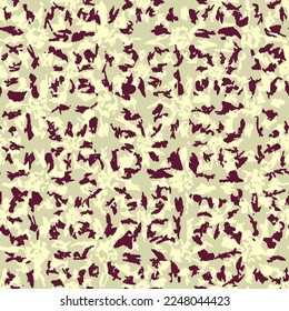 Seamless abstract pattern with floral ornament
