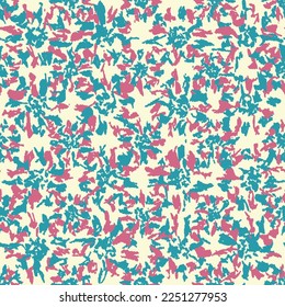 Nahtlose abstrakte Muster mit blumengeschmückten Ornamenten
