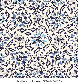 Nahtlose abstrakte Muster mit blumengeschmückten Ornamenten
