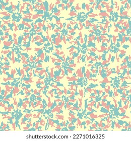 Patrón abstracto sin inconvenientes con adorno floral
