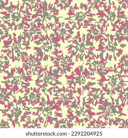 Nahtlose abstrakte Muster mit blumengeschmückten Ornamenten
