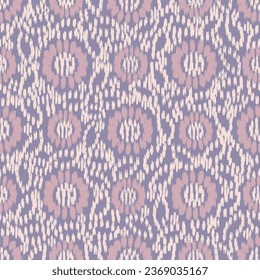 Seamless abstract pattern with floral ornament

