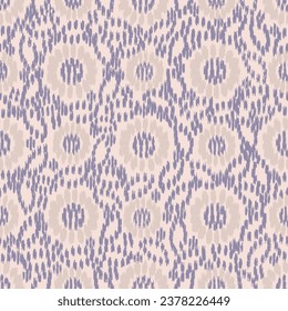 Seamless abstract pattern with floral ornament
