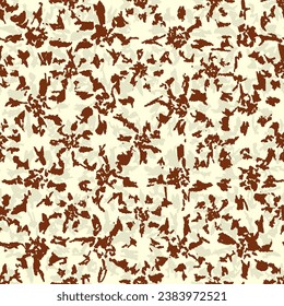 Patrón abstracto sin inconvenientes con adorno floral
