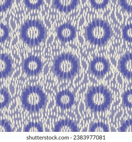 Seamless abstract pattern with floral ornament
