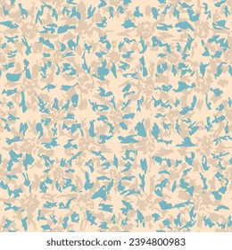 Seamless abstract pattern with floral ornament

