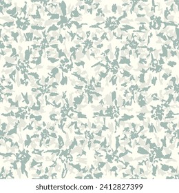 Seamless abstract pattern with floral ornament
