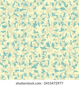 Seamless abstract pattern with floral ornament
