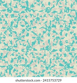 Seamless abstract pattern with floral ornament
