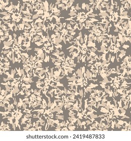 Seamless abstract pattern with floral ornament
