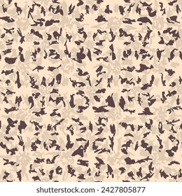 Seamless abstract pattern with floral ornament
