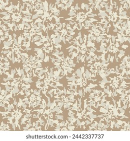 Seamless abstract pattern with floral ornament
