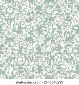 Seamless abstract pattern with floral ornament
