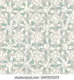 Seamless abstract pattern with floral ornament
