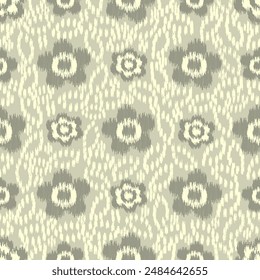 Patrón abstracto sin costura con adorno floral
