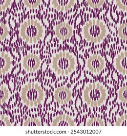 Patrón abstracto sin fisuras con adorno floral
