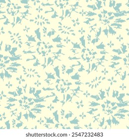Padrão abstrato sem emenda com ornamento floral

