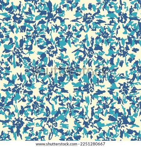 Seamless abstract pattern with floral ornament

